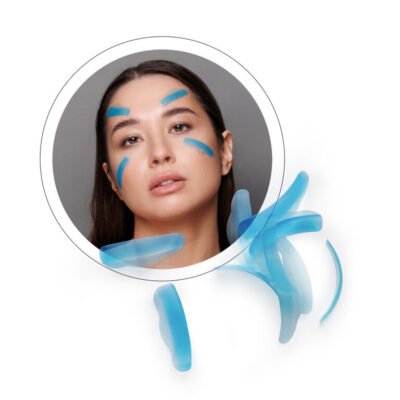 Silicone Lash Blue Mix