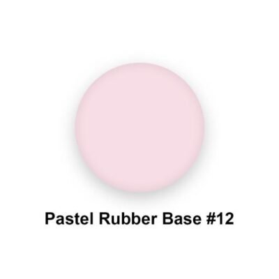 12 Pastel Rubber Base